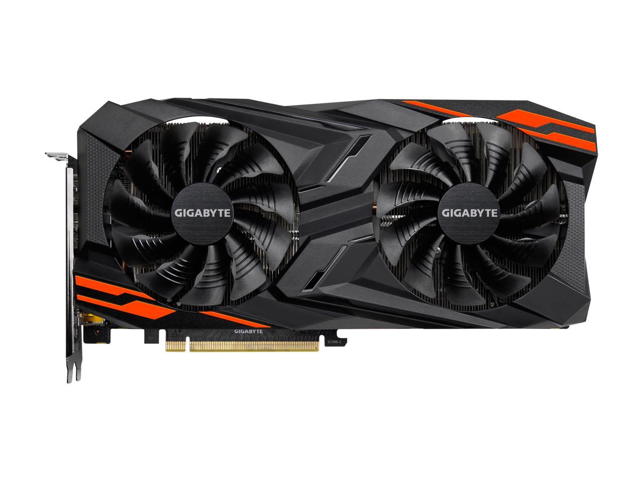 GIGABYTE Radeon RX Vega 64 DirectX 12 GV-RXVEGA64GAMING OC-8GD 8GB 2048-Bit HBM2 PCI Express 3.0 x16 CrossFireX Support ATX Video Card