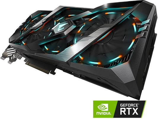 GIGABYTE AORUS GeForce RTX 2080 Ti DirectX 12 GV-N208TAORUS-11GC 11GB 352-Bit GDDR6 PCI Express 3.0 x16 SLI Support ATX Video Card