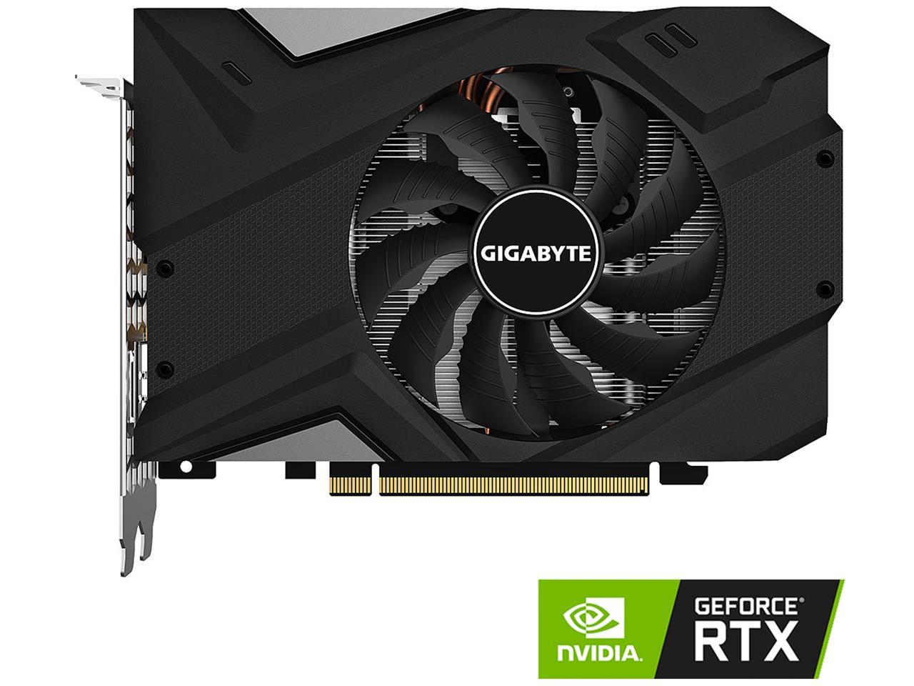 GIGABYTE Geforce RTX 2060 MINI ITX OC 6G Graphics Card, Mini ITX Form Factor, 6GB 192-Bit GDDR6, GV-N2060IXOC-6GD Video Card