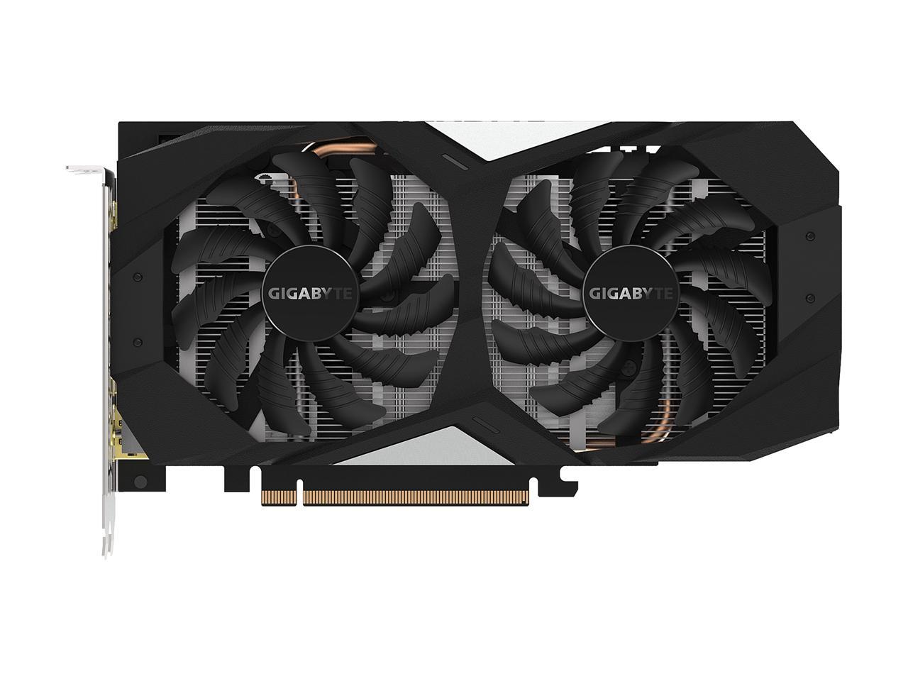 GIGABYTE GeForce GTX 1660 Ti OC 6G Graphics Card, 2 x WINDFORCE Fans, 6GB 192-Bit GDDR6, GV-N166TOC-6GD Video Card