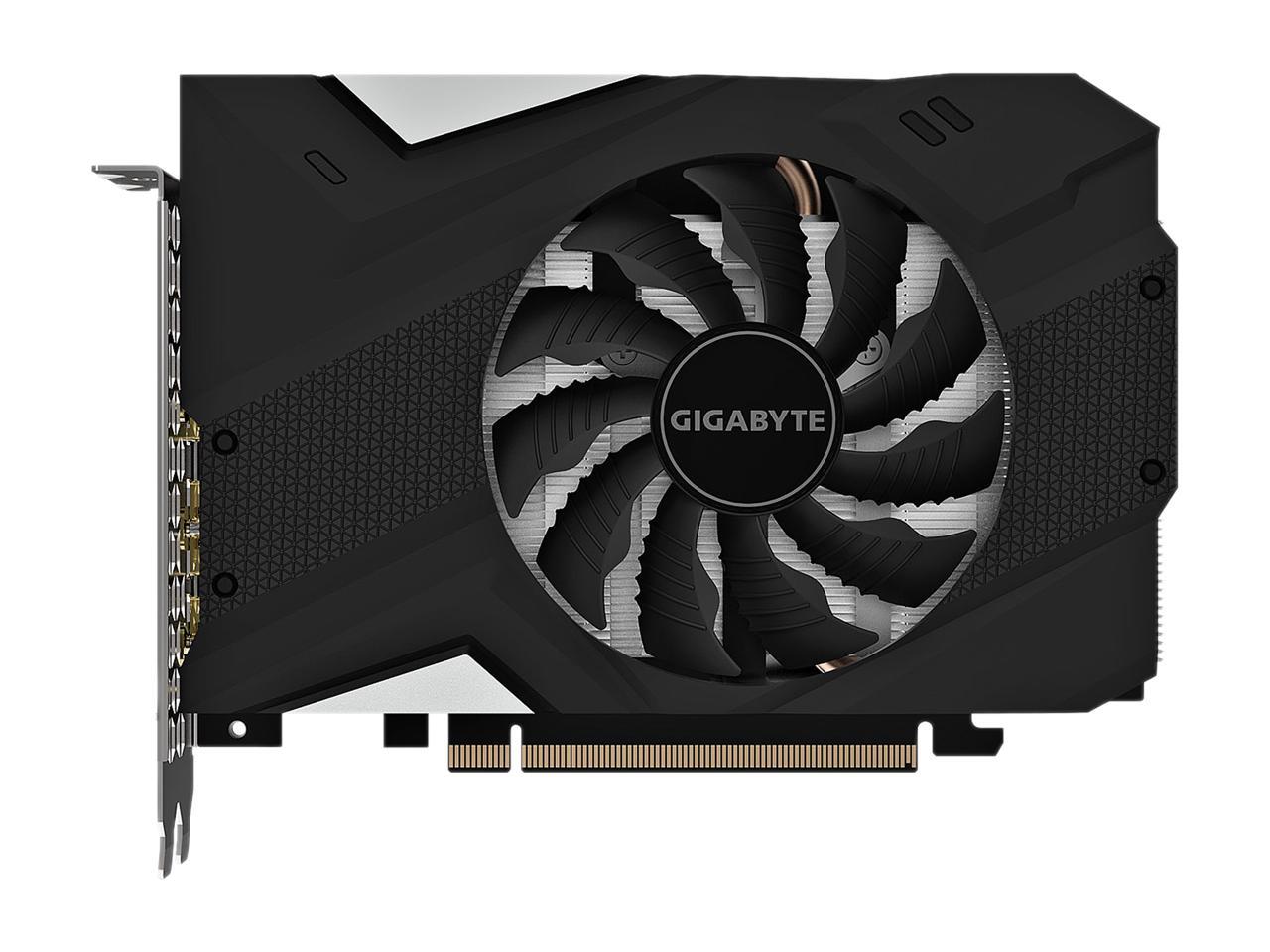 GIGABYTE GeForce GTX 1660 Ti MINI ITX OC 6G Graphics Card, Mini ITX Form Factor, 6GB 192-Bit GDDR6, GV-N166TIXOC-6GD Video Card