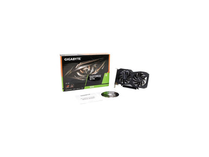 GIGABYTE GeForce GTX 1650 OC 4G Graphics Card, 2 x WINDFORCE Fans, 4GB 128-Bit GDDR5, GV-N1650OC-4GD Video Card