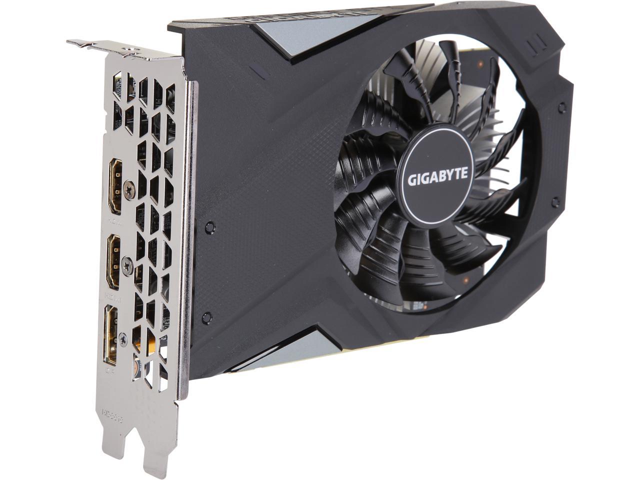 GIGABYTE GeForce GTX 1650 MINI ITX OC 4G Graphics Card, Mini ITX Form Factor, 4GB 128-Bit GDDR5, GV-N1650IXOC-4GD Video Card