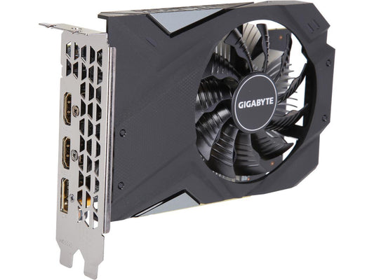GIGABYTE GeForce GTX 1650 MINI ITX OC 4G Graphics Card, Mini ITX Form Factor, 4GB 128-Bit GDDR5, GV-N1650IXOC-4GD Video Card