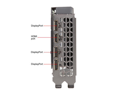 GIGABYTE GeForce RTX 2060 DirectX 12 GV-N2060WF2OC-6GD R2 6GB 192-Bit GDDR6 PCI Express 3.0 x16 ATX Video Card