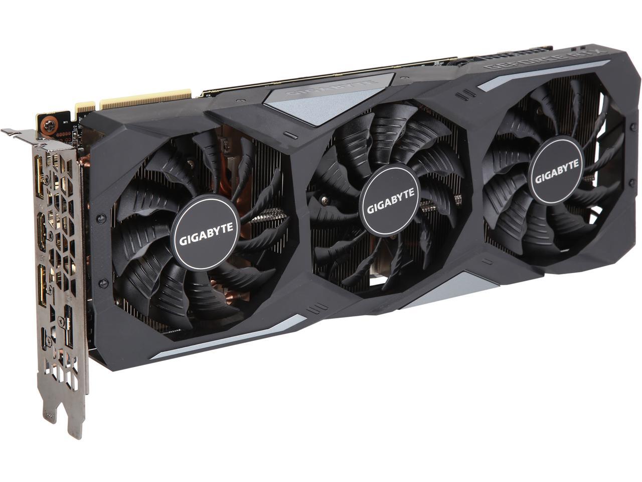 GIGABYTE GeForce RTX 2080 Ti DirectX 12 GV-N208TGAMING OC-11GC 11GB 352-Bit GDDR6 PCI Express 3.0 x16 SLI Support ATX Video Card