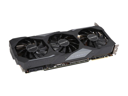 GIGABYTE GeForce RTX 2080 Ti DirectX 12 GV-N208TGAMING OC-11GC 11GB 352-Bit GDDR6 PCI Express 3.0 x16 SLI Support ATX Video Card