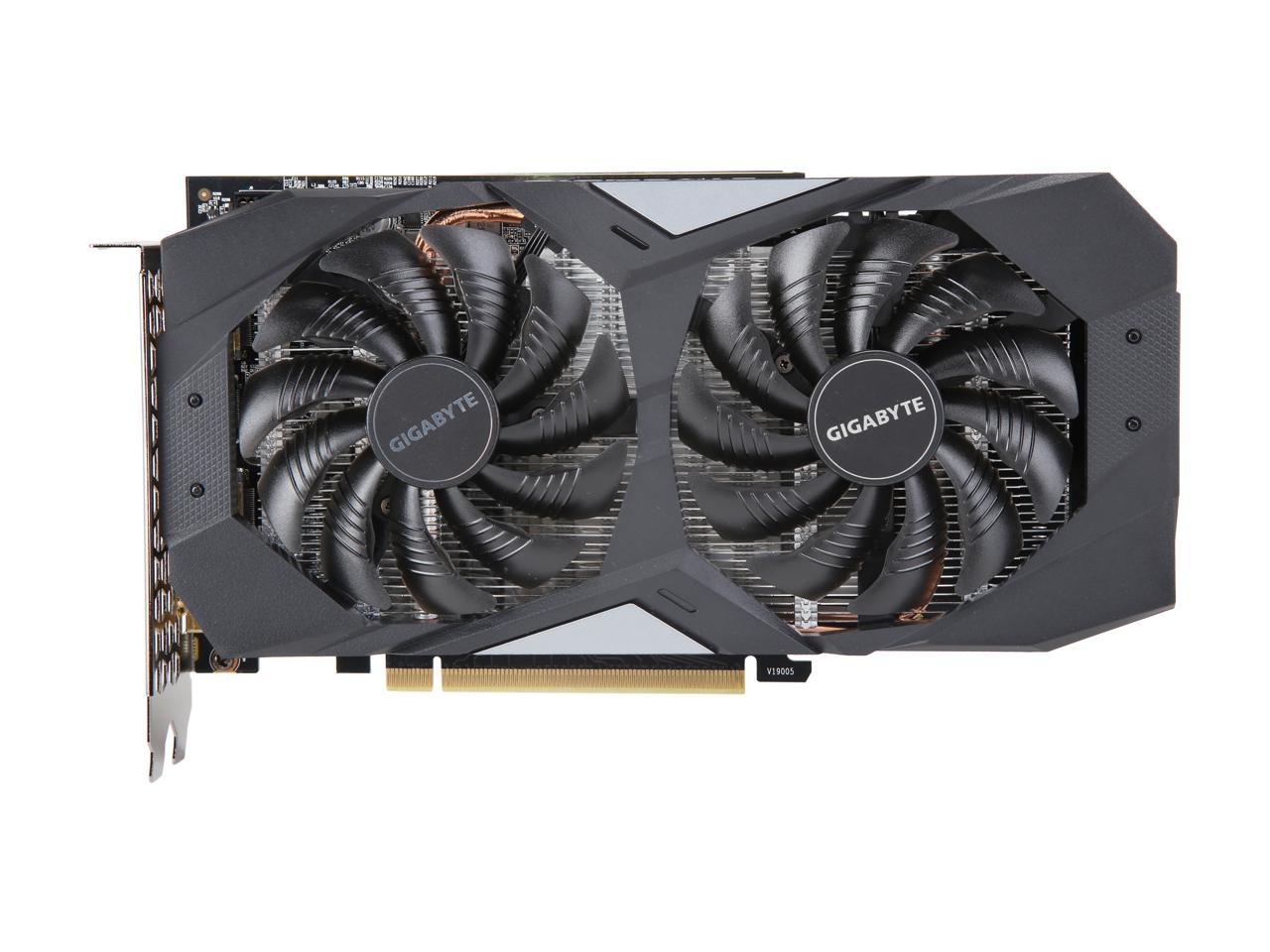 GIGABYTE GeForce GTX 1660 DirectX 12 GV-N1660OC-6GD 6GB 192-Bit GDDR5 PCI Express 3.0 x16 ATX Video Card