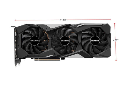 GIGABYTE GeForce GTX 1660 SUPER DirectX 12 GV-N166SGAMING OC-6GD 6GB 192-Bit GDDR6 PCI Express 3.0 x16 ATX Video Card