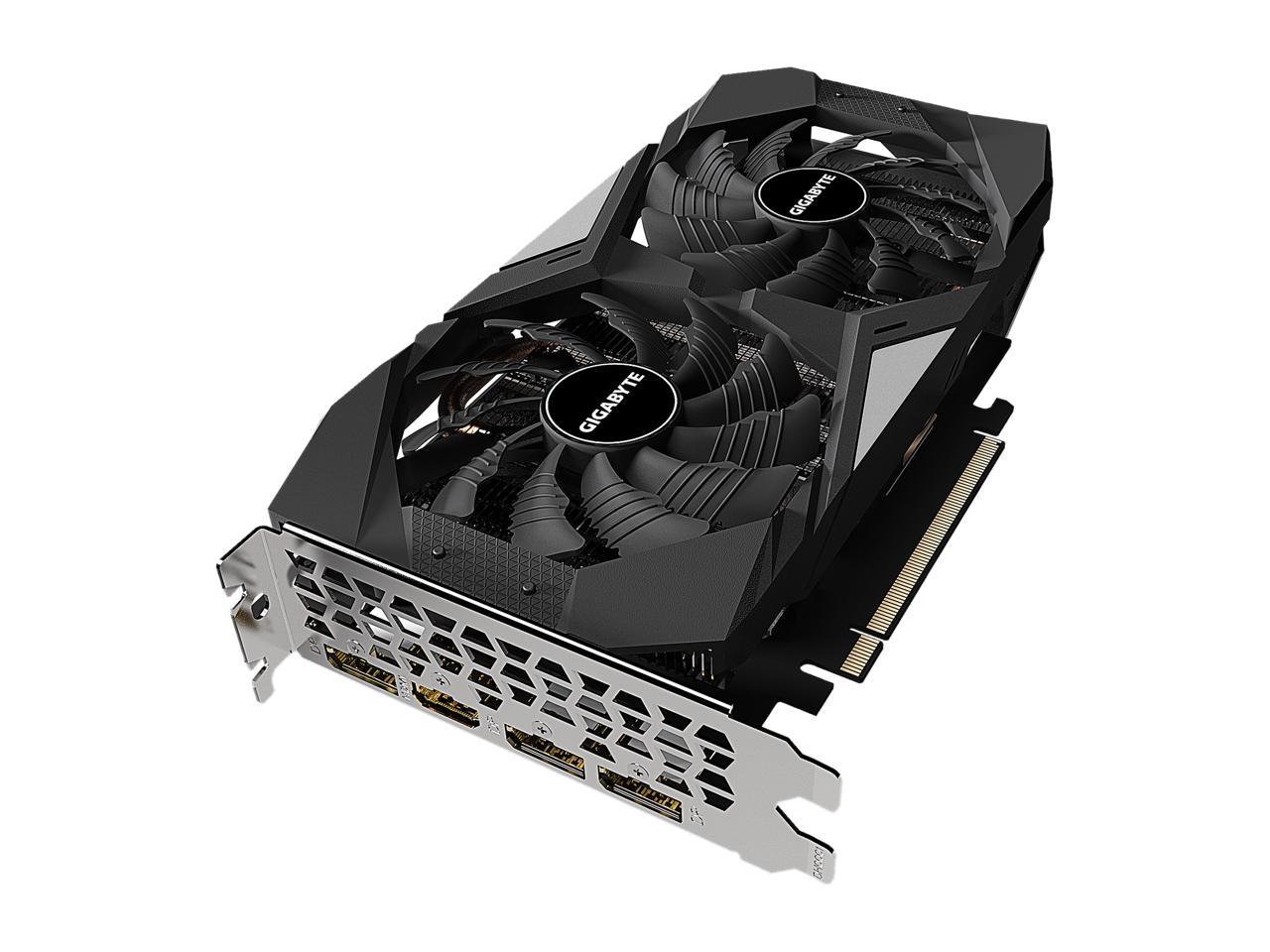 GIGABYTE GeForce GTX 1660 SUPER DirectX 12 GV-N166SOC-6GD 6GB 192-Bit GDDR6 PCI Express 3.0 x16 ATX Video Card