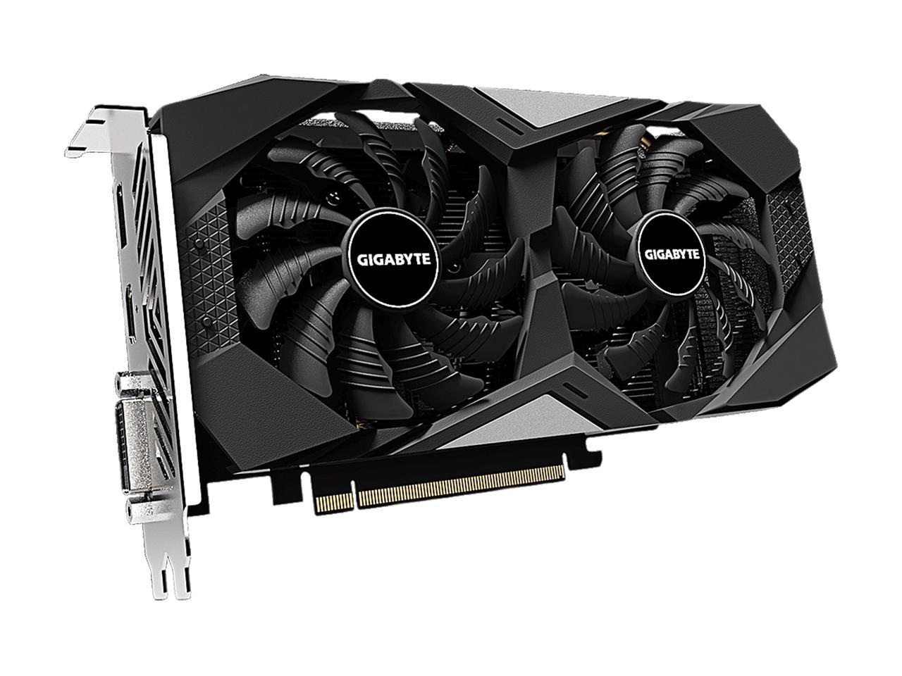 GIGABYTE GeForce GTX 1650 SUPER WINDFORCE OC 4G Graphics Card, 2 x WINDFORCE Fans, 4GB 128-Bit GDDR6, GV-N165SWF2OC-4GD Video Card