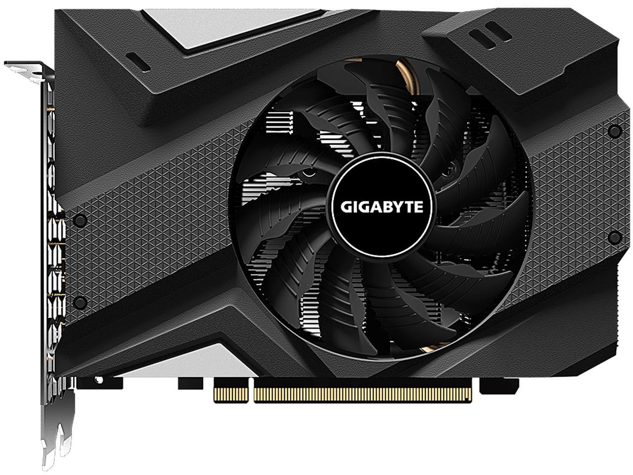 GIGABYTE GeForce GTX 1660 SUPER MINI ITX OC 6G Graphics Card, 170mm Compact Size, 6GB 192-Bit GDDR6, GV-N166SIXOC-6GD Video Card