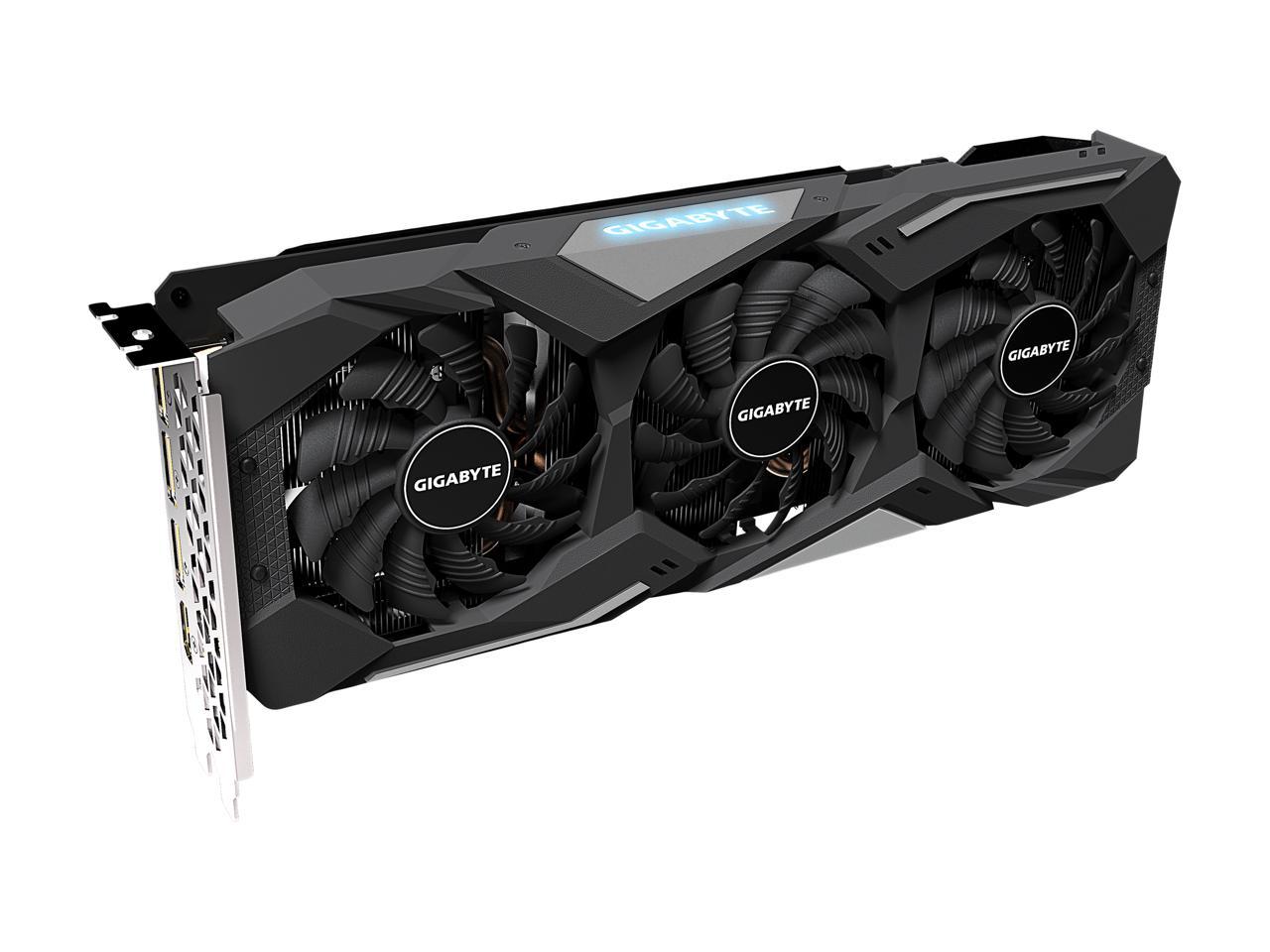 GIGABYTE Radeon RX 5500 XT DirectX 12 GV-R55XTGAMING OC-8GD 8GB 128-Bit GDDR6 PCI Express 4.0 x16 ATX Video Card