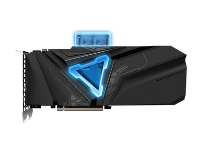 GIGABYTE GeForce RTX 2080 SUPER GAMING OC WATERFORCE WB 8G Graphics Card, Water Block Cooling System, 8GB 256-Bit GDDR6, GV-N208SGAMINGOC WB-8GD Video Card
