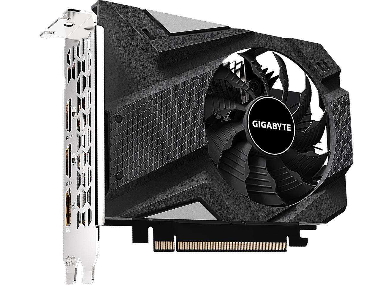 GIGABYTE GeForce GTX 1650 DirectX 12 GV-N1650IX-4GD 4GB 128-Bit GDDR5 PCI Express 3.0 x16 MINI ITX Video Card