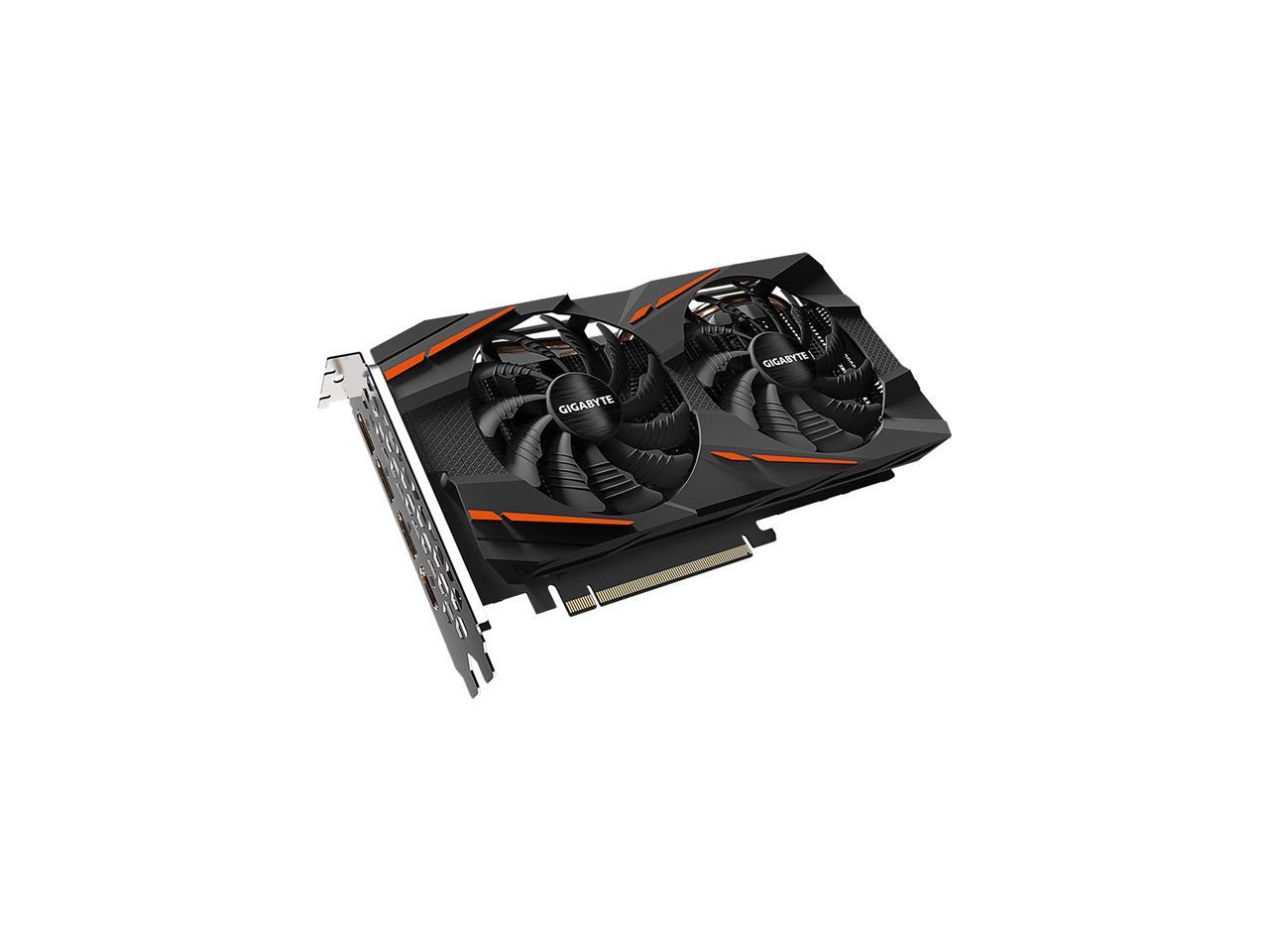 GIGABYTE Radeon RX 570 DirectX 12 GV-RX570GAMING-8GD Rev 2.0 8GB 256-Bit GDDR5 PCI Express 3.0 x16 CrossFireX Support ATX Video Card