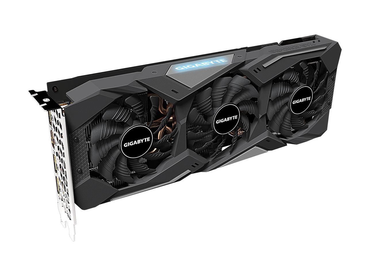 GIGABYTE GeForce GTX 1660 SUPER DirectX 12 GV-N166SGAMING-6GD 6GB 192-Bit GDDR6 PCI Express 3.0 x16 ATX Video Card