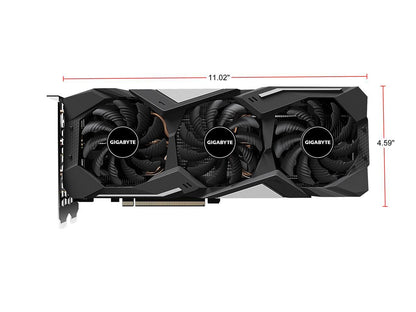 GIGABYTE GeForce GTX 1660 SUPER DirectX 12 GV-N166SGAMING-6GD 6GB 192-Bit GDDR6 PCI Express 3.0 x16 ATX Video Card