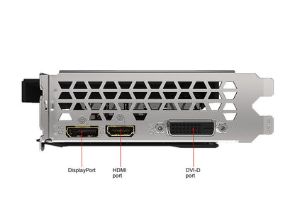 GIGABYTE GeForce GTX 1650 DirectX 12 GV-N1656EAGLE OC-4GD 4GB 128-Bit GDDR6 PCI Express 3.0 x16 ATX Video Card