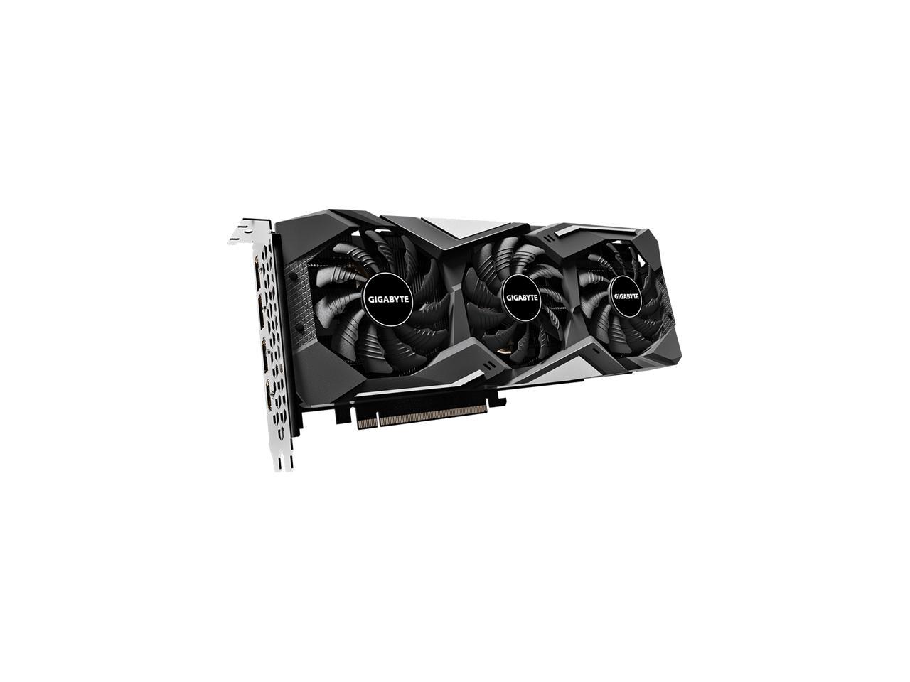 GIGABYTE Radeon RX 5600 XT DirectX 12 GV-R56XTGAMING OC-6GD rev. 2.0 6GB 192-Bit GDDR6 PCI Express 4.0 x16 ATX Video Card