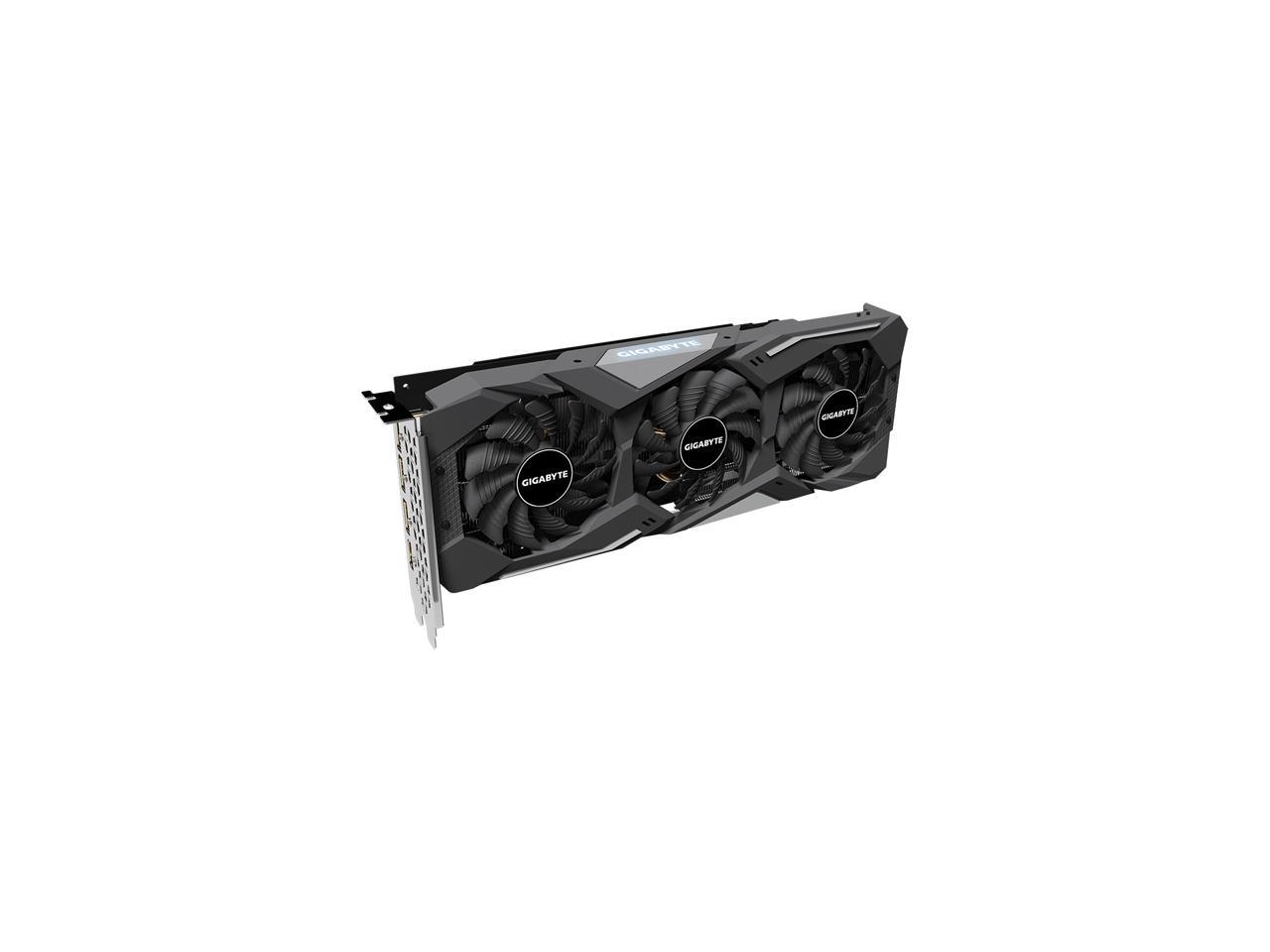 GIGABYTE Radeon RX 5600 XT DirectX 12 GV-R56XTGAMING OC-6GD rev. 2.0 6GB 192-Bit GDDR6 PCI Express 4.0 x16 ATX Video Card