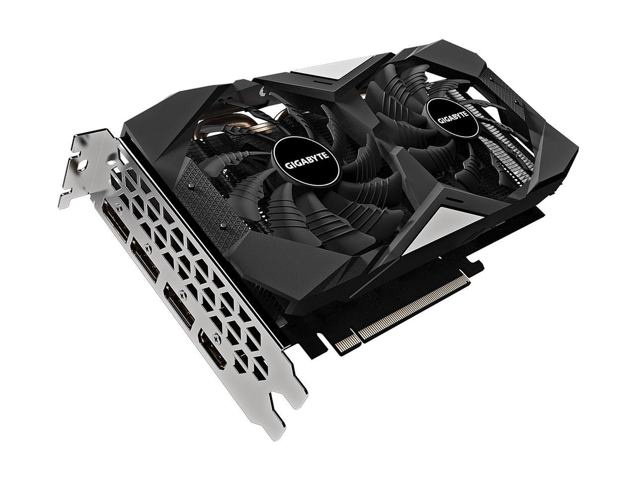GIGABYTE Radeon RX 5600 XT WINDFORCE OC 6G (Rev 2.0) Graphics Card, PCIe 4.0, 6GB 192-Bit GDDR6, GV-R56XTWF2OC-6GD Video Card