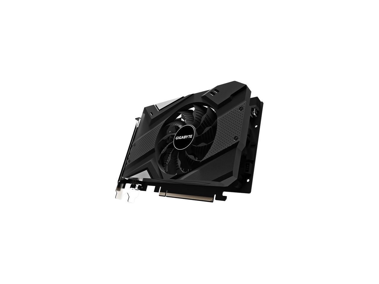 GIGABYTE GeForce GTX 1650 DirectX 12 GV-N1656OC-4GD rev. 2.0 4GB 128-Bit GDDR6 PCI Express 3.0 x16 Video Card