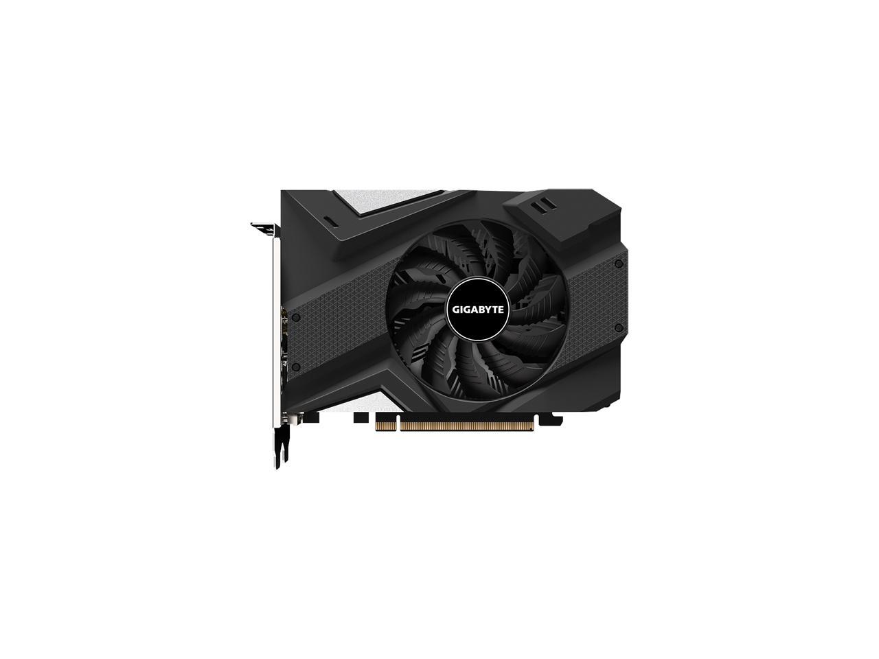 GIGABYTE GeForce GTX 1650 DirectX 12 GV-N1656OC-4GD rev. 2.0 4GB 128-Bit GDDR6 PCI Express 3.0 x16 Video Card
