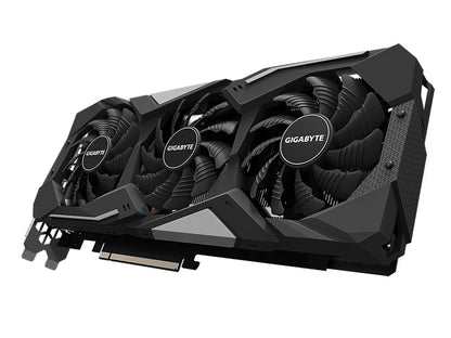 GIGABYTE Radeon RX 5700 XT DirectX 12 GV-R57XTGAMING OC-8GD (rev. 2.0) 8GB 256-Bit GDDR6 PCI Express 4.0 x16 ATX Video Card