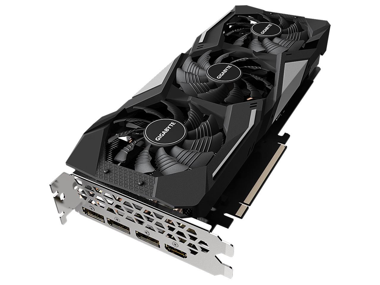 GIGABYTE Radeon RX 5700 XT DirectX 12 GV-R57XTGAMING OC-8GD (rev. 2.0) 8GB 256-Bit GDDR6 PCI Express 4.0 x16 ATX Video Card