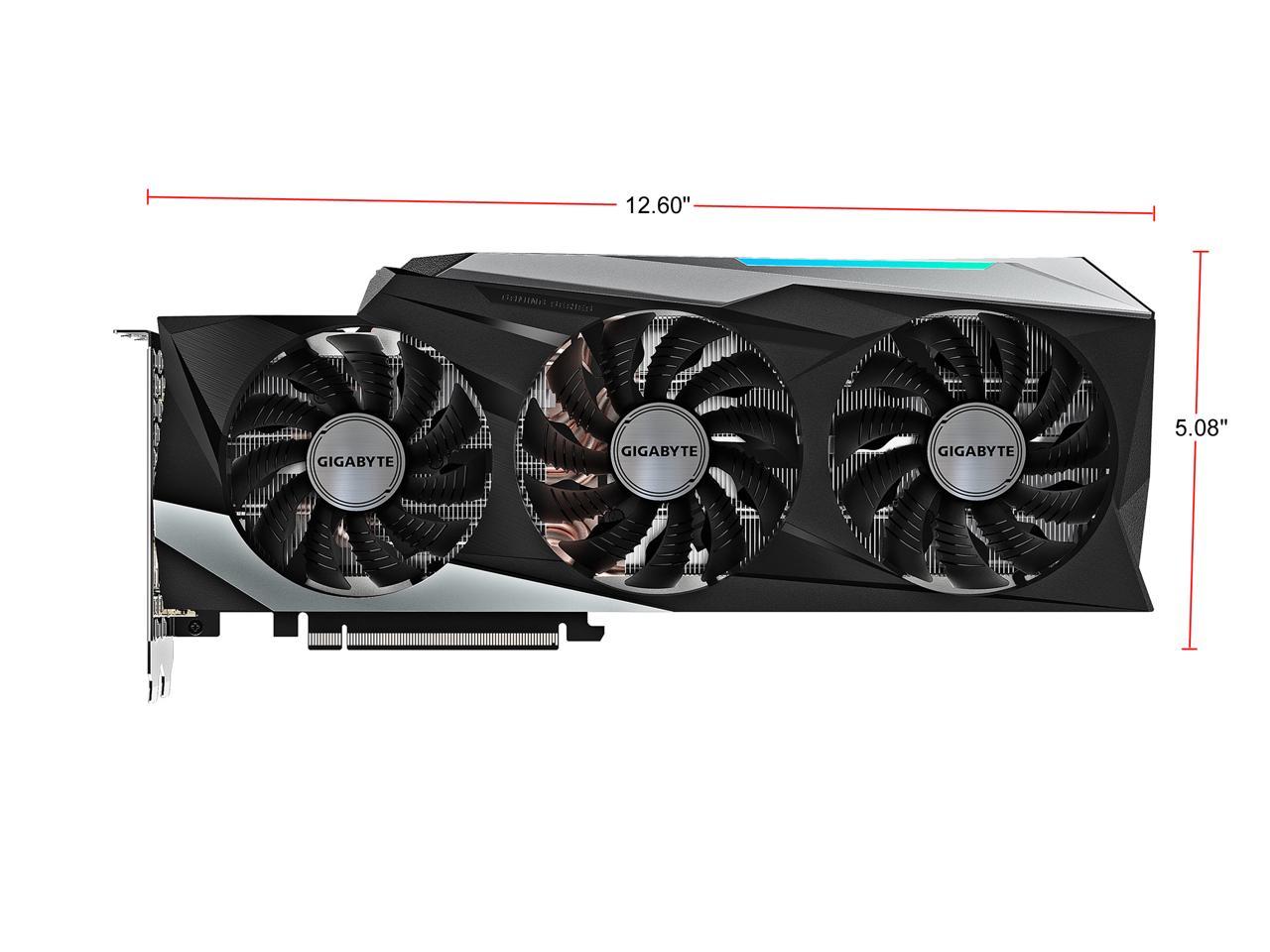 GIGABYTE GeForce RTX 3080 DirectX 12 GV-N3080GAMING OC-10GD 10GB 320-Bit GDDR6X PCI Express 4.0 x16 ATX Video Card