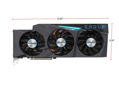 GIGABYTE GeForce RTX 3080 DirectX 12 GV-N3080EAGLE OC-10GD 10GB 320-Bit GDDR6X PCI Express 4.0 x16 ATX Video Card