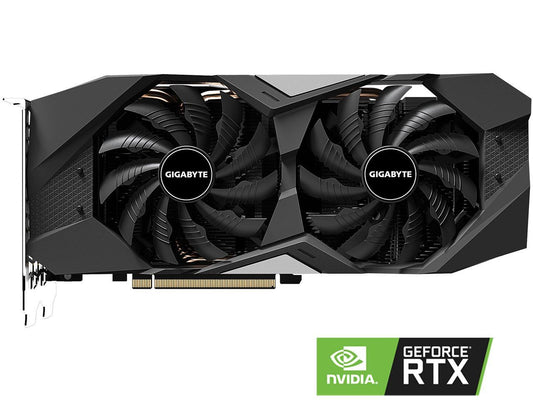 GIGABYTE GeForce RTX 2060 SUPER DirectX 12 GV-N206SWF2-8GD 8GB 256-Bit GDDR6 PCI Express 3.0 x16 ATX Video Card
