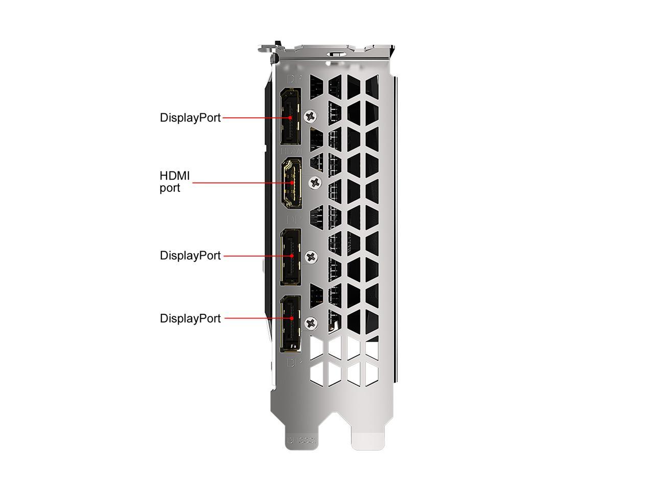 GIGABYTE GeForce RTX 2060 SUPER DirectX 12 GV-N206SWF2-8GD 8GB 256-Bit GDDR6 PCI Express 3.0 x16 ATX Video Card