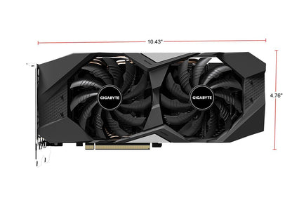 GIGABYTE GeForce RTX 2060 SUPER DirectX 12 GV-N206SWF2-8GD 8GB 256-Bit GDDR6 PCI Express 3.0 x16 ATX Video Card