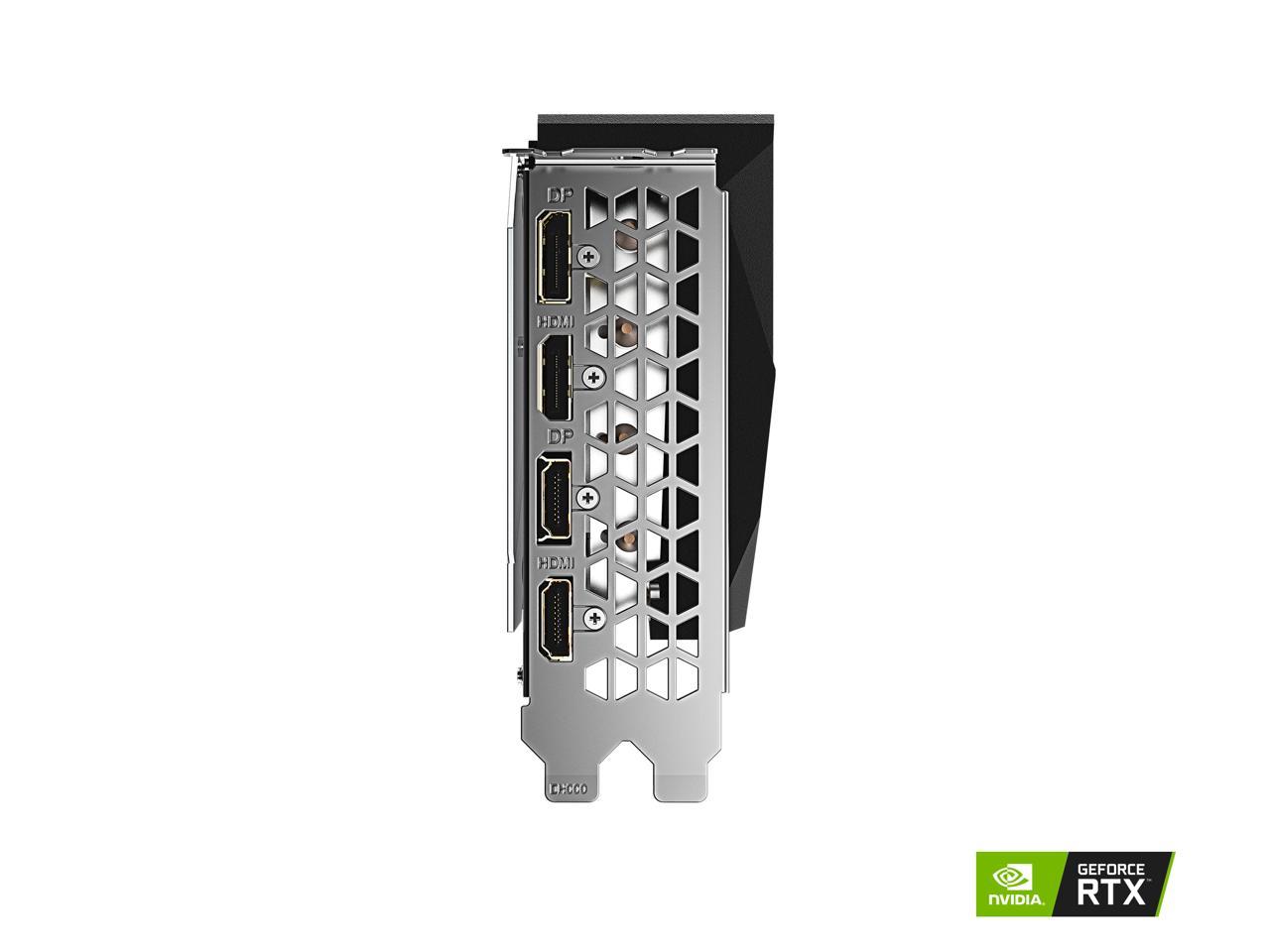 GIGABYTE GeForce RTX 3070 DirectX 12 GV-N3070GAMING OC-8GD 8GB 256-Bit GDDR6 PCI Express 4.0 x16 ATX Video Card