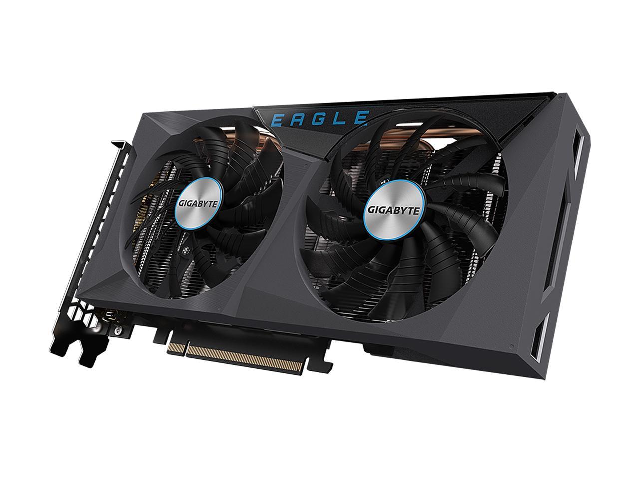 GIGABYTE GeForce RTX 3060 Ti EAGLE OC 8GB Video Card, GV-N306TEAGLE OC-8GD