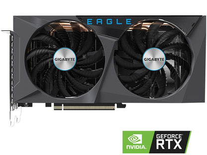 GIGABYTE Eagle GeForce RTX 3060 Ti 8GB GDDR6 PCI Express 4.0 x16 ATX Video Card GV-N306TEAGLE-8GD