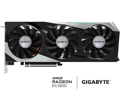 GIGABYTE Radeon RX 6800 GAMING OC 16G Graphics Card, WINDFORCE 3X Cooling System, 16GB 256-bit GDDR6, GV-R68GAMING OC-16GD Video Card, Powered by AMD RDNA 2, HDMI 2.1