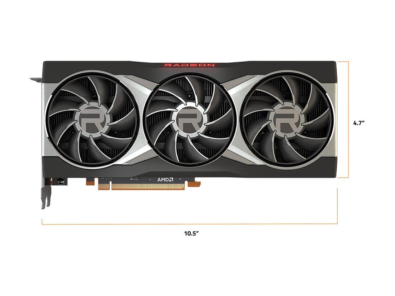 GIGABYTE Radeon RX 6900 XT 16GB GDDR6 PCI Express 4.0 x16 ATX Video Card GV-R69XT-16GC-B