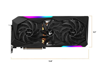 GIGABYTE AORUS Radeon RX 6800 XT MASTER TYPE C 16G Graphics Card, 16GB GDDR6 Memory, Powered by AMD RDNA 2, HDMI 2.1, USB Type-C, MAX-COVERED Cooling, GV-R68XTAORUS M-16GC