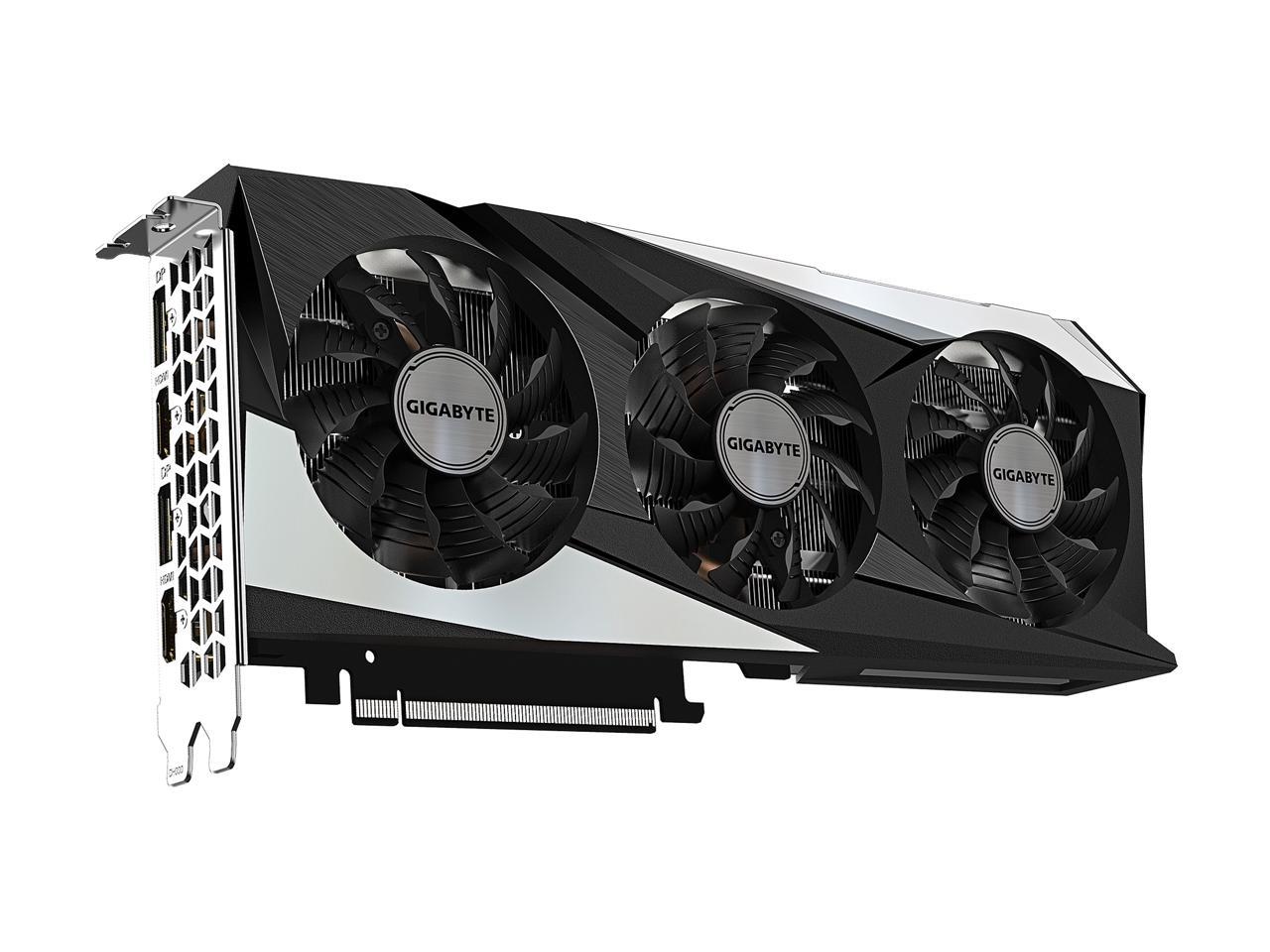 GIGABYTE GeForce RTX 3060 GAMING OC 12G Graphics Card, 3 x WINDFORCE Fans, 12GB 192-bit GDDR6, GV-N3060GAMING OC-12GD Video Card