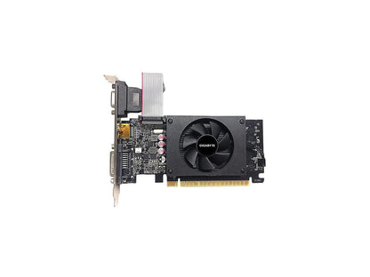 GIGABYTE GeForce GT 710 2GB GDDR5 PCI Express 2.0 x8 Low Profile Video Card GV-N710D5-2GIL