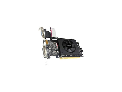 GIGABYTE GeForce GT 710 2GB GDDR5 PCI Express 2.0 x8 Low Profile Video Card GV-N710D5-2GIL