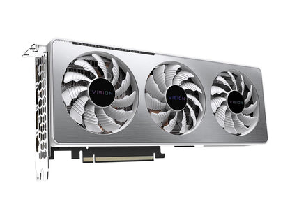 GIGABYTE GeForce RTX 3060 Ti VISION OC 8G Graphics Card, WINDFORCE 3X Cooling System, 8GB 256-bit GDDR6, GV-N306TVISION OC-8GD Video Card