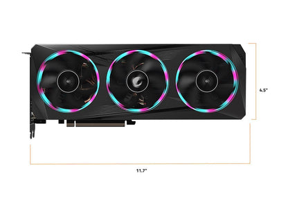 GIGABYTE AORUS Radeon RX 6700 XT ELITE 12G Graphics Card, WINDFORCE 3X Cooling System, 12GB 192-bit GDDR6, GV-R67XTAORUS E-12GD Video Card