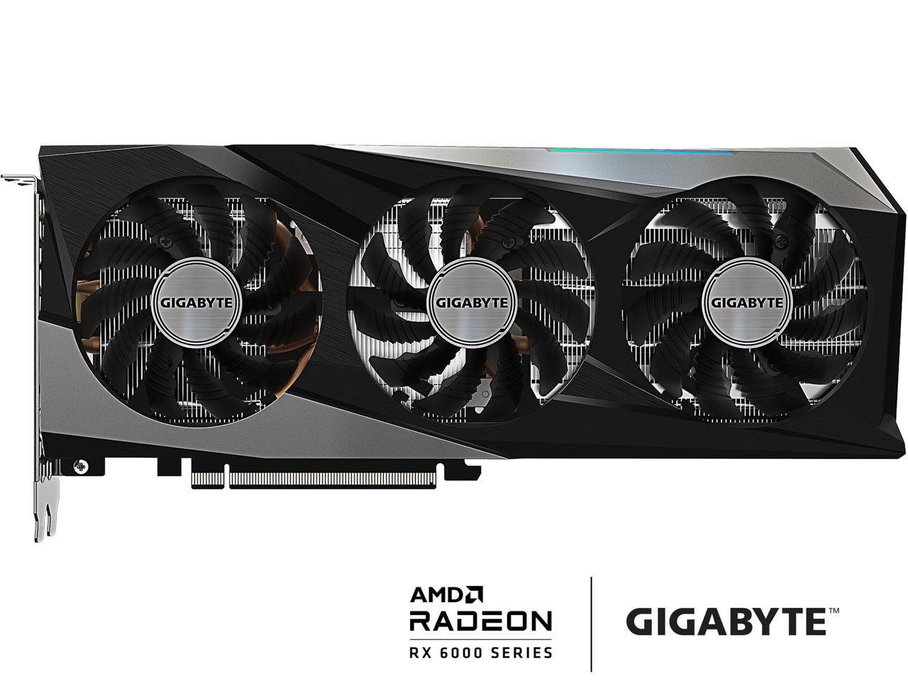 GIGABYTE Radeon RX 6700 XT GAMING OC 12G Graphics Card, WINDFORCE 3X Cooling System, 12GB 192-bit GDDR6, GV-R67XTGAMING OC-12GD Video Card