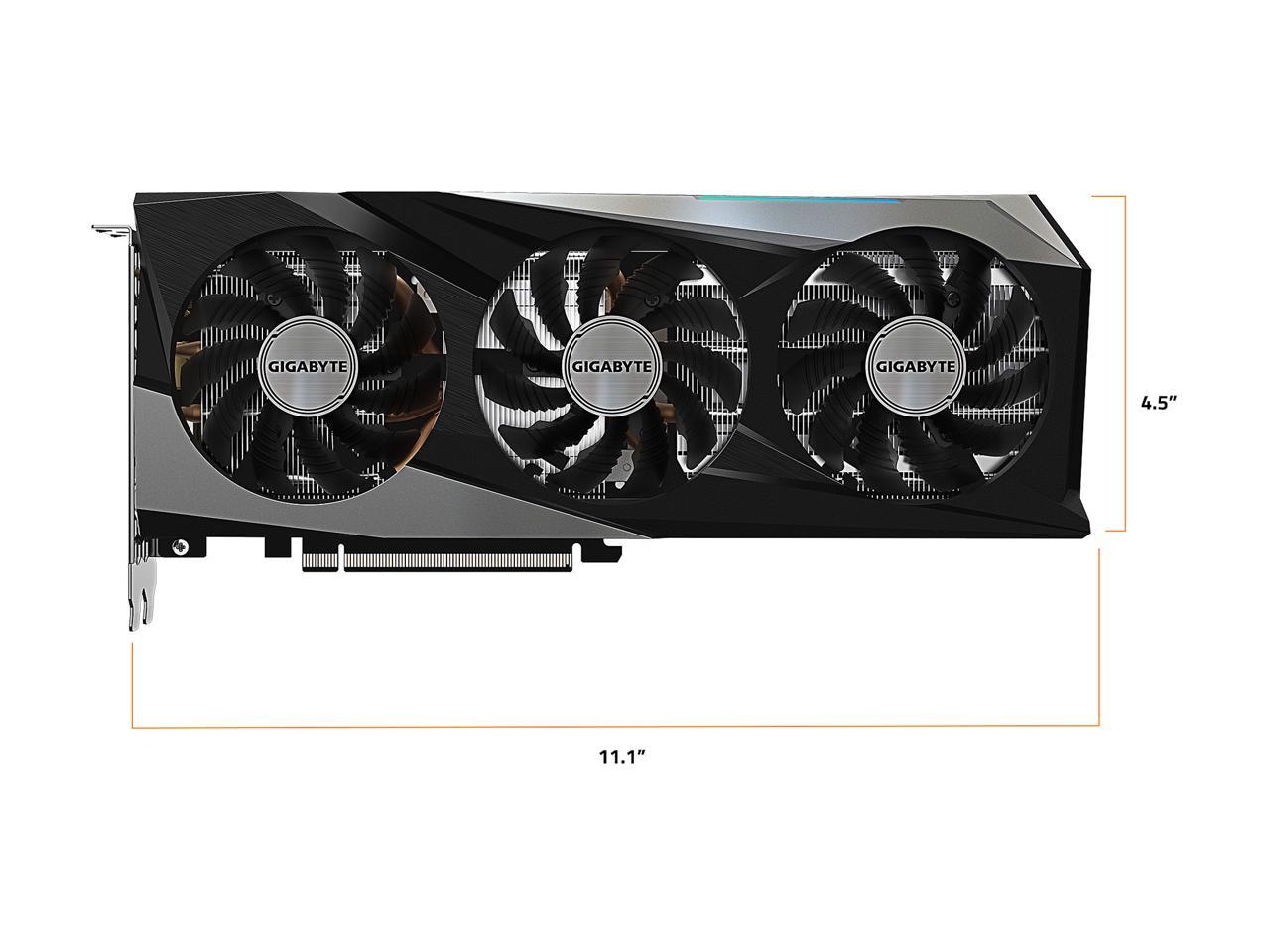 GIGABYTE Radeon RX 6700 XT GAMING OC 12G Graphics Card, WINDFORCE 3X Cooling System, 12GB 192-bit GDDR6, GV-R67XTGAMING OC-12GD Video Card