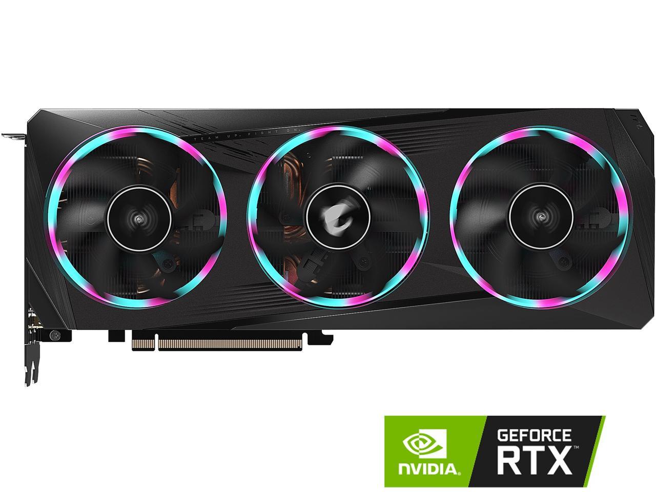 GIGABYTE AORUS GeForce RTX 3060 Ti ELITE 8G Graphics Card, 3 x WINDFORCE Fans, 8GB 256-bit GDDR6, GV-N306TAORUS E-8GD Video Card