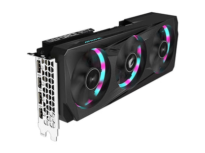 GIGABYTE AORUS GeForce RTX 3060 Ti ELITE 8G Graphics Card, 3 x WINDFORCE Fans, 8GB 256-bit GDDR6, GV-N306TAORUS E-8GD Video Card